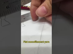 Flachgeformtes synthetisches Monofilamentgarn aus Polyamid-Nylon