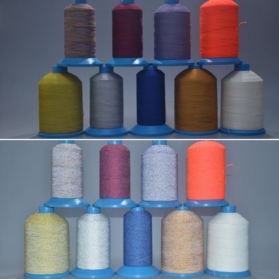 5000m/Roll Länge UV-beständig Dauerhaft reflektierendes Garn Handwerk Garn reflektierendes Nähgarn