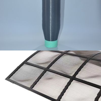 Schwarze PP-Polypropylen-Monofilamentgarne 0,15 mm Filter für Klimaanlagen