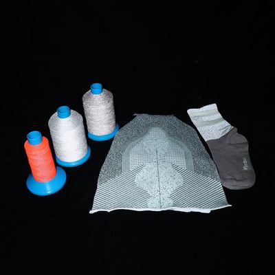 0.20mm Reflexionsgarn Stickerei Polyester Farbe anpassen