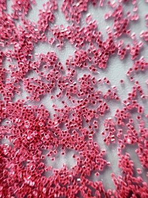 Rote Nylon-Plastik-Blasthilfe 0,3*0,3 mm Perlen-Blasthilfe