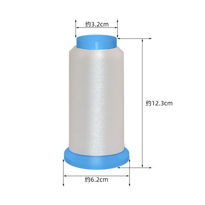 0.12mm Unsichtbares Polyamid Mono-Embroidery Faden natürliche Farbe Mono Garne