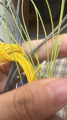 Polyester überzogenes Garn PVC Stirling Garn Nähgarn Wachsgarn