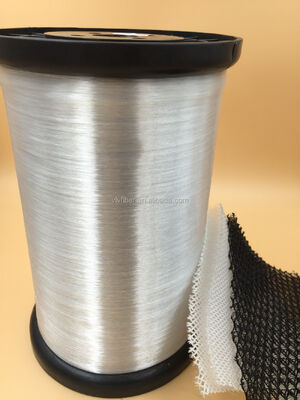 Warmverkauf Fabrik hergestellt 0,18MM 0,23MM 0,25MM 0,30MM PET Monofilament Garne für 3D Matratze geflochtenen Ärmel